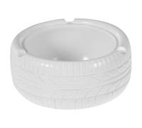 Cabilock Cendrier en Résine en Forme De Pneu Petit Récipient De Rangement pour Cendres Décoration De Bureau Créative Ameublement De Maison Accessoire De Bureau