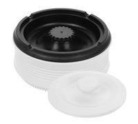 Cabilock Cendrier Intelligent Portable avec Filtre intégré, cendrier Domestique électrique 2-en-1, purificateur d'air pour Maison, Bureau et Voiture, Couleur Ivoire, Rechargeable USB, capacité