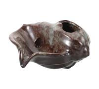 Cabilock Ceramic Table Fountain with Unique Water Flow Design Artistic Outdoor Jug Planter for Garden and Fish Tank Decoration Multipurpose Waterfall Feature for Indoor and Backyard Use