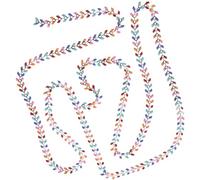 Cabilock Chaîne de Bijoux en Acier Inoxydable 1 Rouleau Couleurs Solide pour Fabrication de Bijoux DIY Collier Bracelet Décoration