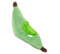 Cabilock Chapeau Banane Vert Coton PP et Mousse Couvre Tête Fruit Original pour Garçon Fille et Adultes Accessoire Fête Halloween Cosplay Photo