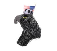 Cabilock Chapeau de Supporter Football Américain en Polyester avec Drapeau Aigle, Confortable et Original pour Événements Sportifs et Fêtes Patriotiques