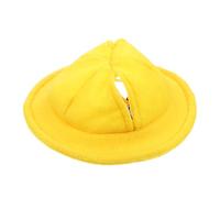 Cabilock Chapeau Lapin Nain en Feutre Jaune, Casquette Unique pour Petits Animaux, Accessoire pour Fêtes et Séances Photo