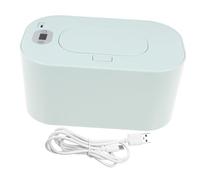Cabilock Chauffe-lingettes pour Bébé Portable USB Contrôle de Température, Matériau Abs et Pp, Capacité Adaptée pour Voiture et Maison, Couleur Verte Intelligente