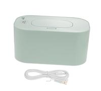 Cabilock Chauffe-lingettes Pour Bébé Usb Portable, Boîte Chauffante Verte En Plastique, Maintien Thermique Sans Fil, Compatible Voiture Et Maison, Usage Mobile