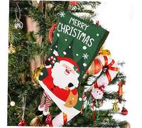 Cabilock Chaussette de Noël Suspendue Décorative pour Arbre de Noël Cadeau et Compact Tissu Fin pour Surprises et Décoration Festive