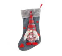 Cabilock Chaussettes de Noël Décoratives avec Motif de à Bonbons pour Fête de Noël pour Surprises et Décorations Festives