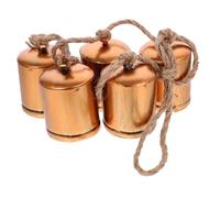 Cabilock Cloche de Vache Métal Rustique à Suspendre Décoration Extérieure Créative Lot de Cloches Suspendues Style Campagne et Festive