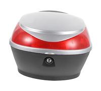 Cabilock Coffre De Coffre De Scooter Valise De Bagage Boîte De Rangement Capacité Protection Pluie Poussière Verrou Sécurité Installation Facile