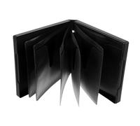 Cabilock Coffret DVD organisateurs compartiments disque Cas avec étuis dvd Organiser le CD boîtiers de CD portables supports de stockage de CD boitier CD dvd porte-dvd Acrylique Noir