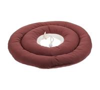 Cabilock Collier de Récupération pour Chat en Tissu Respirant Imperméable Protection Postopératoire, Couleur Rouge Après Chirurgie ou Blessure