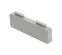 Cabilock Commande Magnétique sans Contact pour Stores Verticaux Baguette en Plastique Argenté, Réglage Fluide, Accessoire de Réparation pour Bureau et Maison