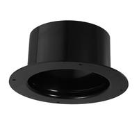 Cabilock Connecteur de Ventilation Abs Rond Flange Ventilée pour Système de Ventilation Adaptateur Flexible pour Amélioration Circulation Air Design Élégant et Moderne pour Intérieur et