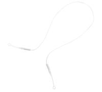 Cabilock Cordon Magnétique Accessoire Protection Auditive pour Bouchons D'oreille en Silicone Blanc, Design Simple et Confortable avec Sangle Anti-perte Sommeil