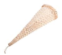 Cabilock Cornucopia Panier Forme de Cloche de Vache Tissé Main pour Décoration de Table de Dautomne Centre de Table de Thanksgiving et Noël Panier Rotin Multifonction pour Snacks et