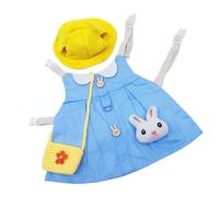 Cabilock Costume pour Animaux de Compagnie Lapin Harnais Respirant en Coton, Encourage l'exercice Sain, Style Adorable, Taille Adaptée pour Petits Lapins, pour Promenade Style Aléatoire