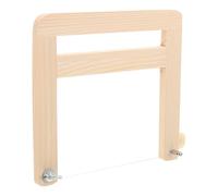 Cabilock Coupe-Savonnette en Bois Robuste Manche en Bois Trancheuse à Savonnette Portable pour Usage Quotidien Outil de Coupe Précis pour Fabrication Artisanale de Savonnette