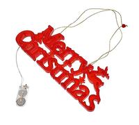 Cabilock Couronne De Noël Lampe Solaire Décorative Suspendue Guirlande De Noël Lumière Décorative De Noël Lumières De