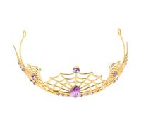 Cabilock Couronne Halloween Alliage Ajustable Diadème Araignée Gothique Décoratif pour Fête Serre-tête Léger et Élégant pour Femmes Adultes Accessoire de Costume Sorcière et Reine Vampire