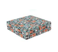 Cabilock Coussin de Salle à Manger Galette de Chaise déhoussable Galette de Chaise Lavable Coussin rehausseur de Chaise Coussin de siège d'appoint pour Tout-Petit Sets de Table Dessin animé