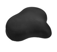 Cabilock Coussin de Selle de Vélo Large en Mousse à Mémoire, Confortable, Siège Noir Rembourré pour Vélo D'appartement, pour Entraînement Fitness à Domicile