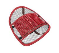 Cabilock Coussin Lombaire Bois pour Siège Auto Support Dorsal Respirant Ergonomique Coussin de Maintien Lombaire Réutilisable Adapté pour Posture Assise Confortable Voiture