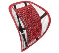 Cabilock Coussin Lombaire pour Voiture avec Perles Bois Dorsal Respirant Adaptable à les Modèles de Véhicules pour Confort Prolongé Pendant la Conduite