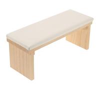 Cabilock Coussin Repose-main pour Manucure Bois Naturel Support Ergonomique et Respirant pour Nail Art Oreiller Doux pour Repos Du Poignet Accessoire Chic pour Salon et Usage Personnel