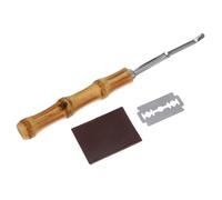 Cabilock Couteau à Lame Tranchante Manche Outil Découpe Pâte pour Maison Trancheur de Pâte pour Façonnage et Découpe de Ustensile de Boulangerie Pratique et Facile à Nettoyer