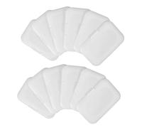 Cabilock Couvercle à Charnière pour Lingettes Bébé Blanc en Plastique, Réutilisable et Facile à Nettoyer, Compatible Différentes Boîtes de Lingettes 30pcs