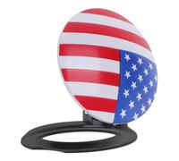 Cabilock Couvercle De Bouton De Démarrage Voiture Drapeau Américain Abs Protection Anti-rayures Décoration Intérieure