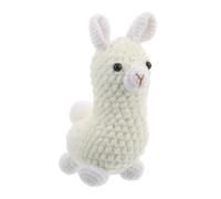 Cabilock Crochet Alpaca Pendant Suspendu Doux et Résistant Charm Animalier Fait Main pour Porte-clés à Dos Décoration de Voiture Ornement Tissé Unique et