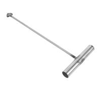 Cabilock Crochet de Levage pour Couvercle de Regard en Acier Inoxydable 8 Mm X 30 Cm, Outil Antidérapant T pour Ouvriers D’entretien des Réseaux D’assainissement, Préhension Industrielle