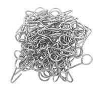 Cabilock Crochets De Fixation pour Sièges Auto en Acier Robuste 100 Pièces 28 Mm Support Pratique pour Housse De Siège Voiture Standard Usage Quotidien