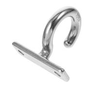 Cabilock Crochets de Plafond en Acier Inoxydable 10mm Trous Pré-percés, Design Moderne de Point D'interrogation, Supporte un Poids Important pour Usage Intérieur et Extérieur