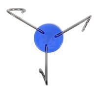 Cabilock Crochets de Support de Perfusion Accessoires Faciles à Installer en Acier Inoxydable et Plastique pour Poteau à Perfusion, Adaptés aux Médicaux
