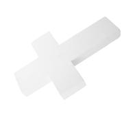 Cabilock Croix en PolystyrèNe Mousse 17.72X11.81X1.97In DéCoration DIY pour Communion Support D'Arrangements Floraux CéLéBrations Religieuses