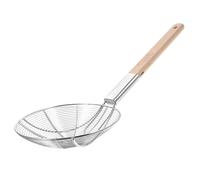 Cabilock De Friture Asiatiques Passoire à Tamis Passoire à Frire Passoires Alimentaires à Wok Passoire Écumoire Grillagée Silver