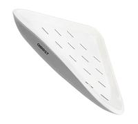 Cabilock De Rack De Poinçonnage Monté Étagères De Coin Étagères d'angle De Salle De Bain Salle De Bains Mur Pendaison Étagère d'angle Monter Support De Gris Plastique