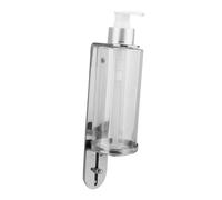 Cabilock de Savon Mural Manuel Argenté pour Salle de Bain et Cuisine Support Solide Écologique pour Liquide Vaisselle Lotion et Gel