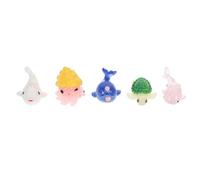Cabilock Décoration Aquarium en Résine pour Fête, Mini Créatures Marines Non Décolorées et Résistantes la Déformation, pour Fish Tank Adornments et Fairy Tale World