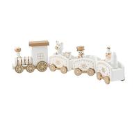 Cabilock Décoration De Gâteau En Bois En Forme De Train Décoration De Gâteau En Forme De Train De Noël De Noël