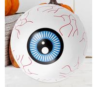 Cabilock Décoration Halloween Extérieur Globes Oculaires Gonflables 79 Pouces Lumières Effrayantes pour Fête Jardin Piscine Ambiance Halloween