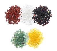 Cabilock Décorations Daquarium Naturelles À 5 Éléments De 7 À 9 Mm Pierres De Jardinière Graviers pour Aquarium Remplissages De Vases Décoratifs