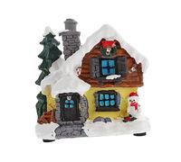 Cabilock Décorations De Noël Mini Chalets Festifs pour Fenêtres Et Tables Accessoires pour Créer Une Ambiance Chaleureuse Lors De Vos De Fin Année