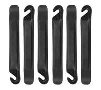 Cabilock Démonte-Pneu de Vélo N'abîme Pas la Tringle 60 Pièces Outil de Réparation de Pneus de Vélo PP Noir Portable Léger pour Pneus de Bicyclette