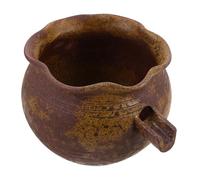 Cabilock Déversoir D'étang en Céramique Pot Artisanal pour Bassin Cascade pour Patio Cour Ou Jardin Intérieur