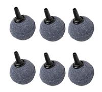 Cabilock Diffuseur à Bulles en Pierre 6 Pcs Forme Boule pour Aquarium Pompe, Haute Dissolution D'oxygène, pour Maison et Aquarium Poisson