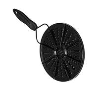 Cabilock Diffuseur de Chaleur pour Plaque à Induction Adaptateur de Cuisson Émaillé pour Casseroles Non Induction Compatible avec à et Électriques avec Poignée