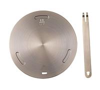 Cabilock Diffuseur De Chaleur Professionnel En Acier Inoxydable Pour Plaque à Induction Et Gaz, Plaque Conductrice Répartition Homogène Et Panneau De Refroidissement